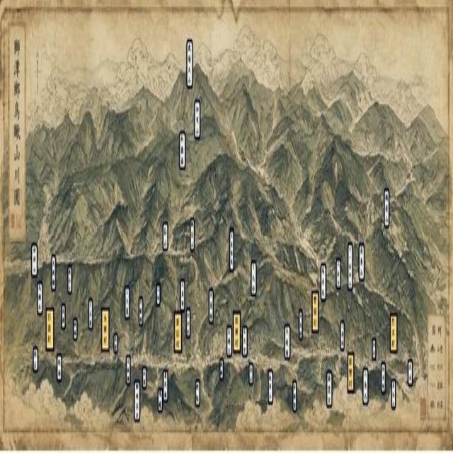 獅潭鄉鳥瞰山川圖 (涼感毛巾),藏山椿工坊