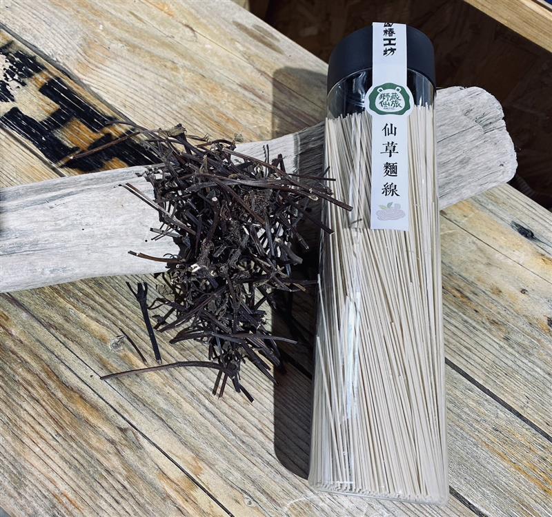 仙草麵線-罐裝,藏山椿工坊